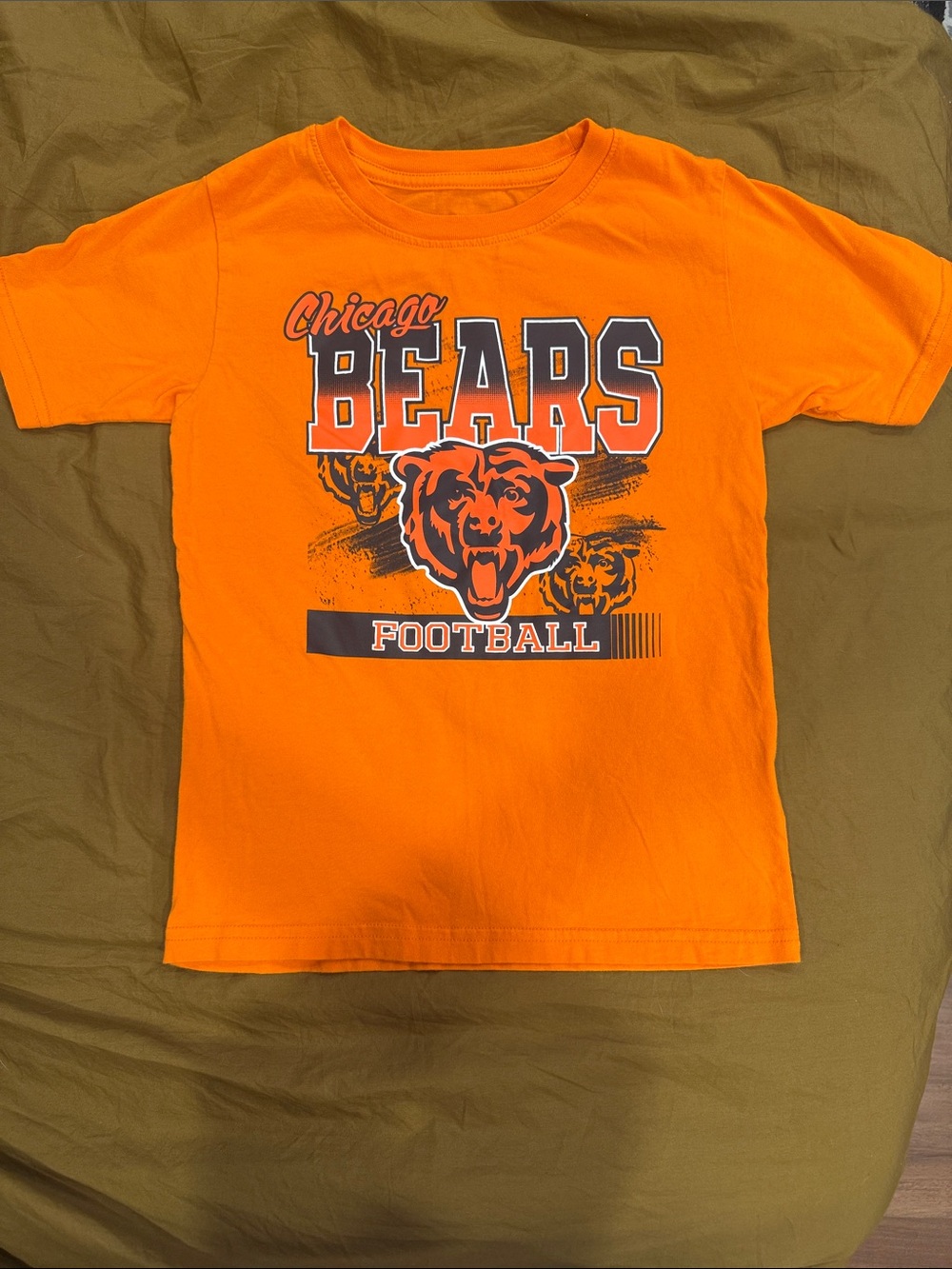 Chicago Bears Kids Football T-Shirt